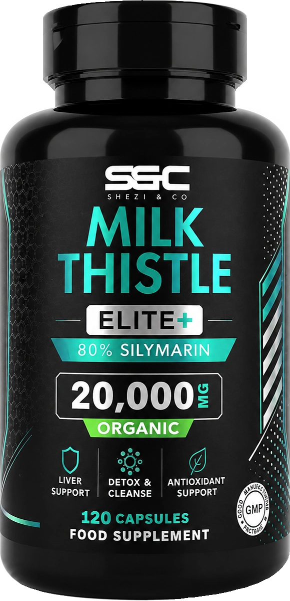 Milk Thistle Elite 20,000 mg — 120 Capsules