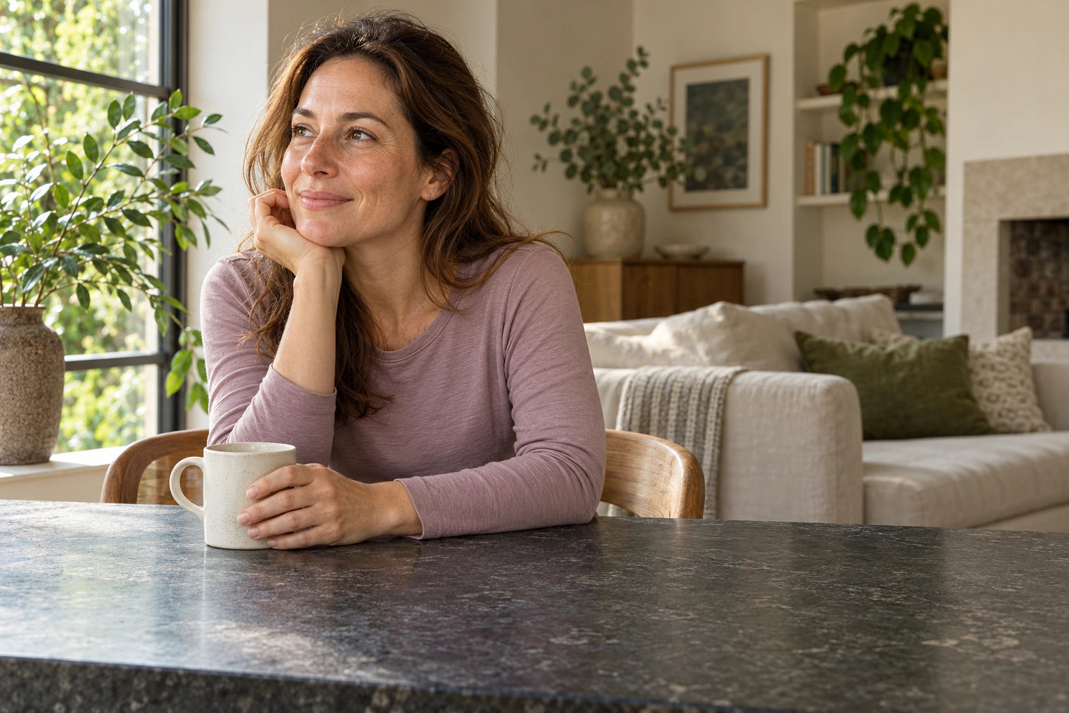 A calm everyday wellness routine