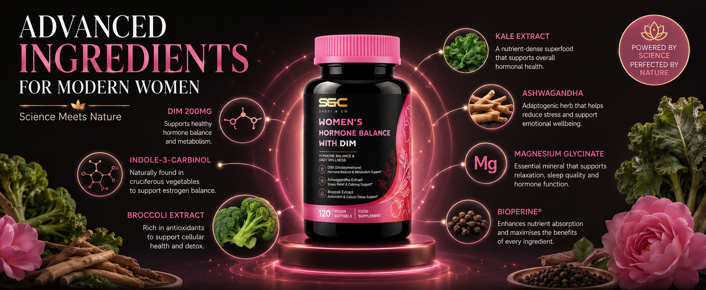 Women Hormone Balance with DIM 200mg Premium Supplement 120 Capsule