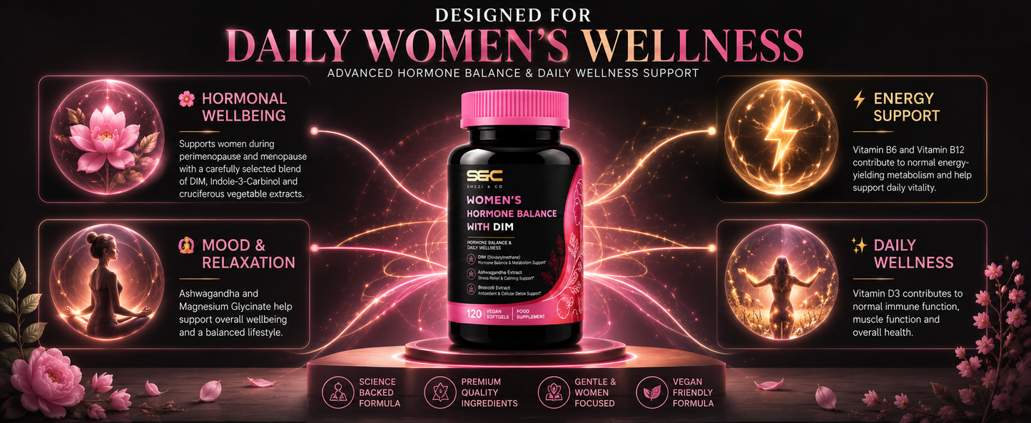 Women Hormone Balance with DIM 200mg Premium Supplement 120 Capsule
