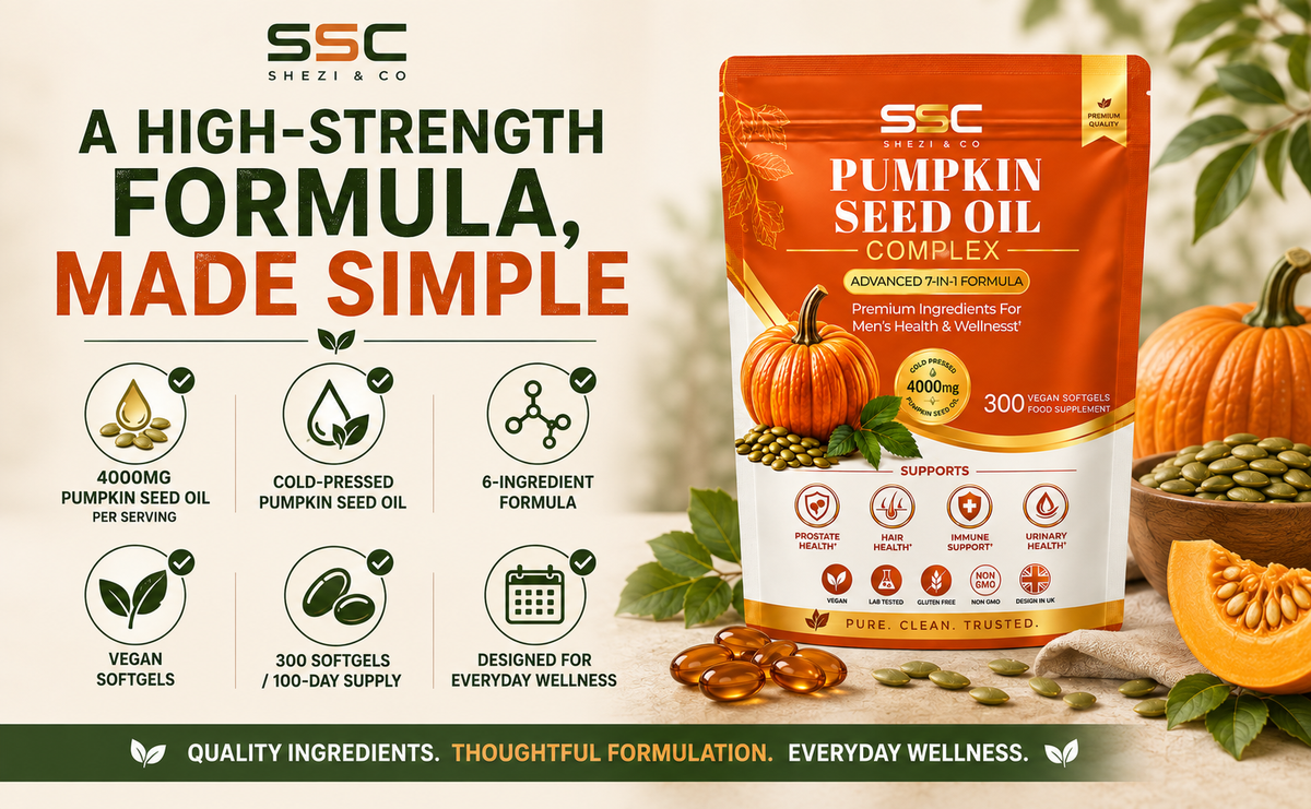 Pumpkin Seed Oil Complex 4000 mg — 300 Vegan Softgels — PRODUCT INFORMATION 6