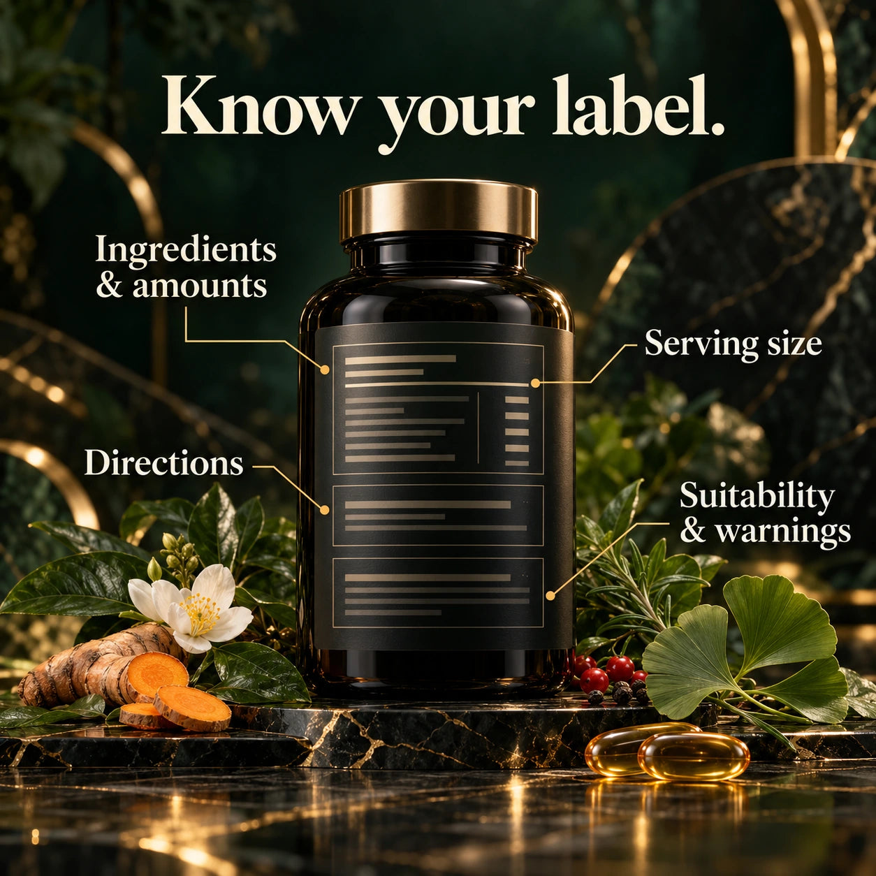 Know your label.