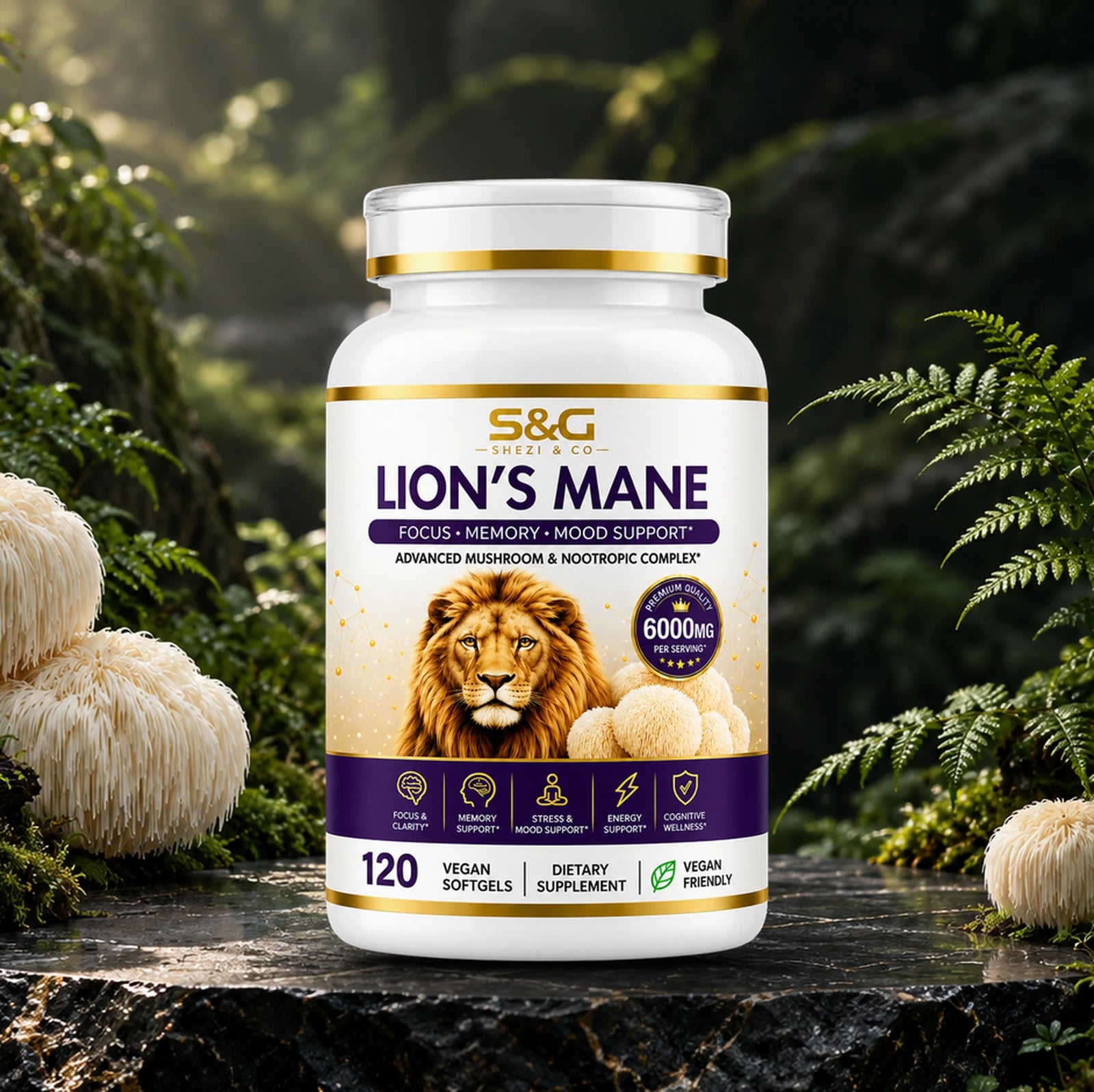 
Lion’s Mane Elite+