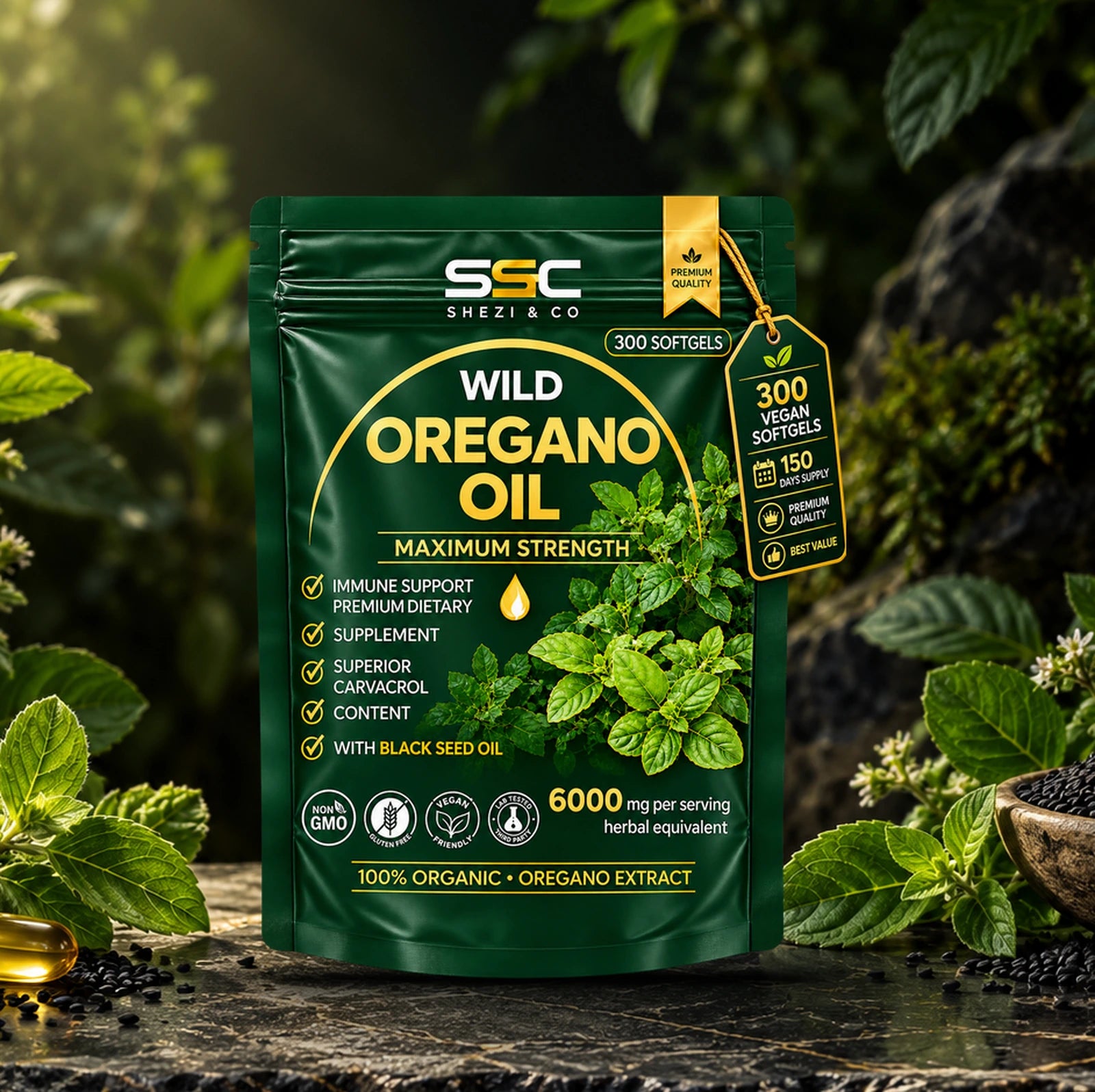 
Wild Oregano Oil