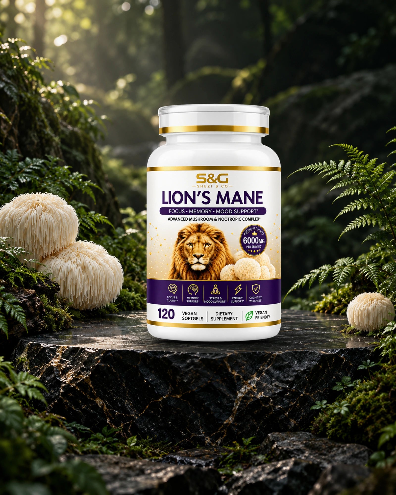 
Lion’s Mane Elite+